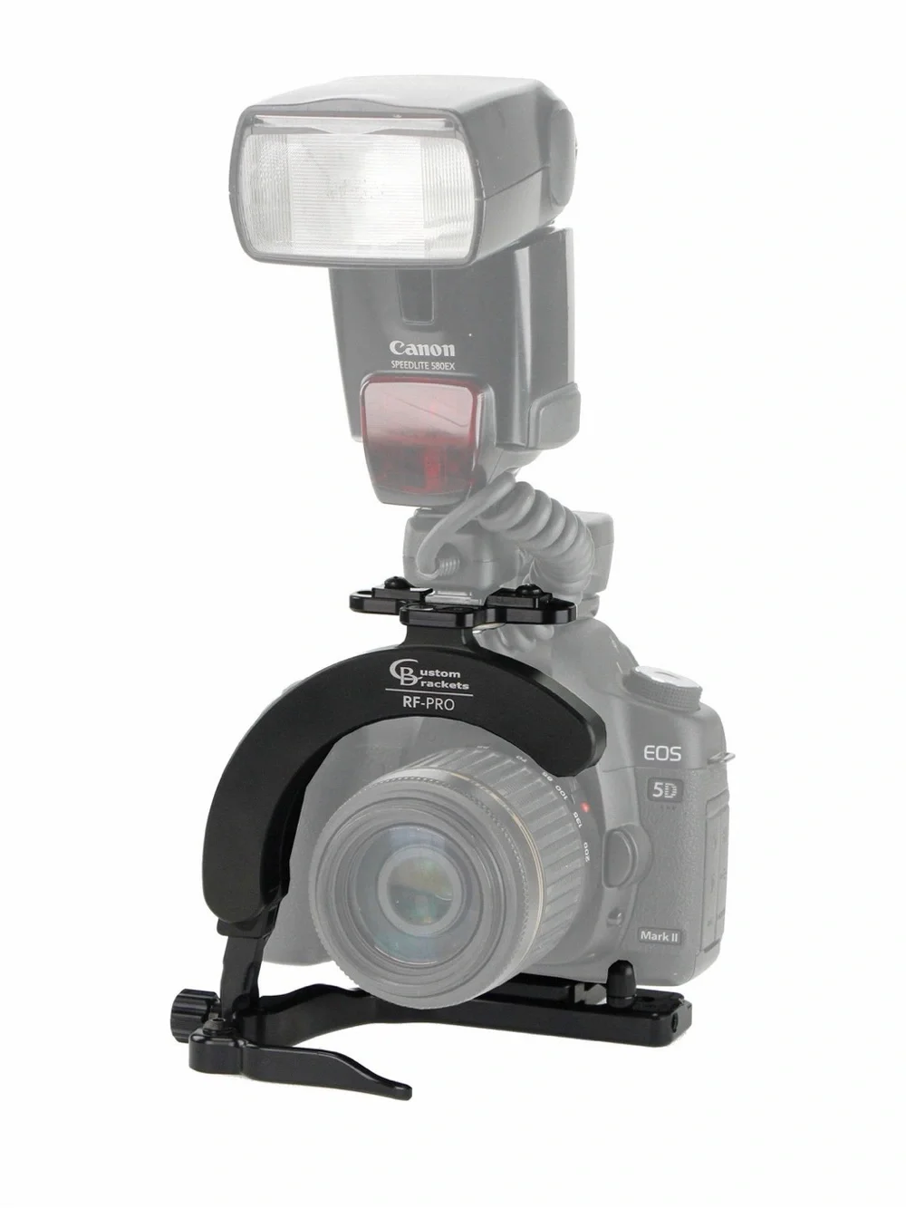 Sony Black Flash Bracket with cord